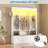 Elegant Hall Tree With App Controlled Led Light, 9 Hooks, Storage Bench, 3 Large Cabinets And Open Shelves-123077156