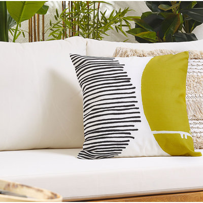 Natasha Indoor / Outdoor Abstract Square Throw Cushion