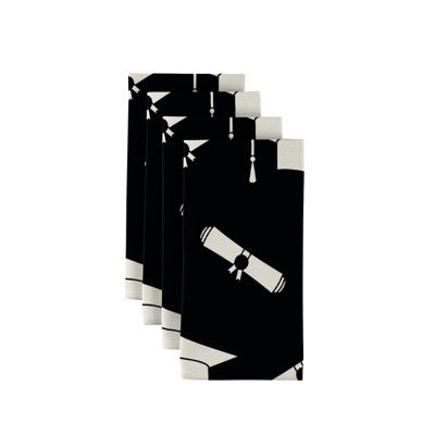 Polyester Abstract Square Napkin