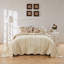 Ensemble de courtepointe réversible en coton rose antique-8485990-76251863