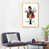 Toile avec cadre en bois beige n'est pas disponible