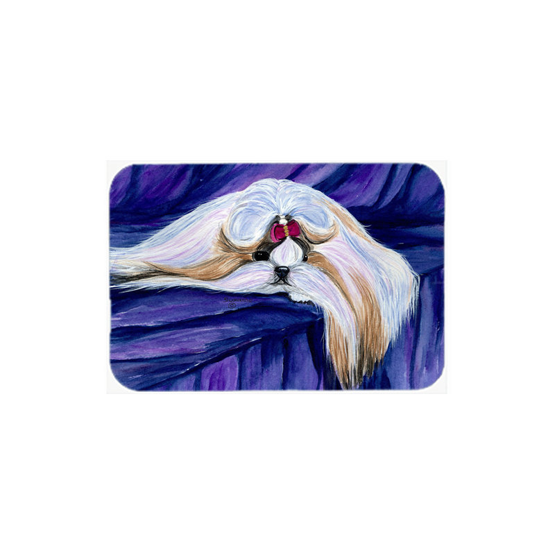 Planche à découper en verre Shih Tzu