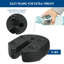 4 plaques de poids remplies d'eau de 4 lb pour parasol d'ombrage