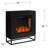 Holly & Martin Frescan Criss-Cross Electric Fireplace