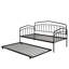 Lit de jour simple avec lit gigogne Fox-206937033