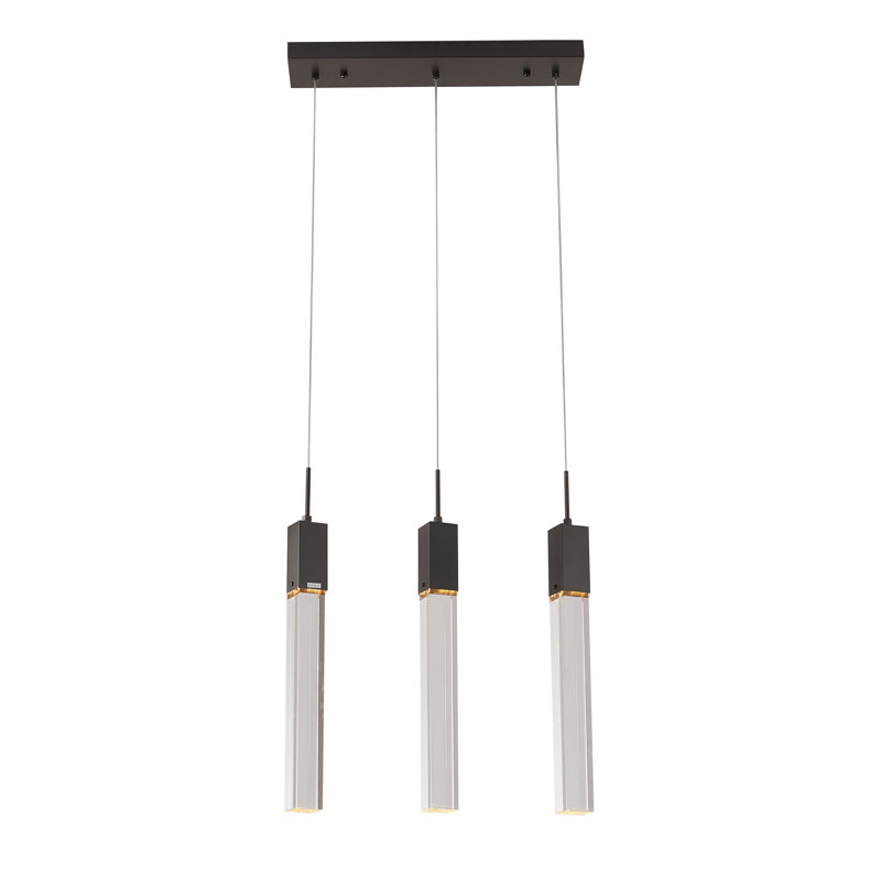 Lustre en cristal 3 lumières Korman