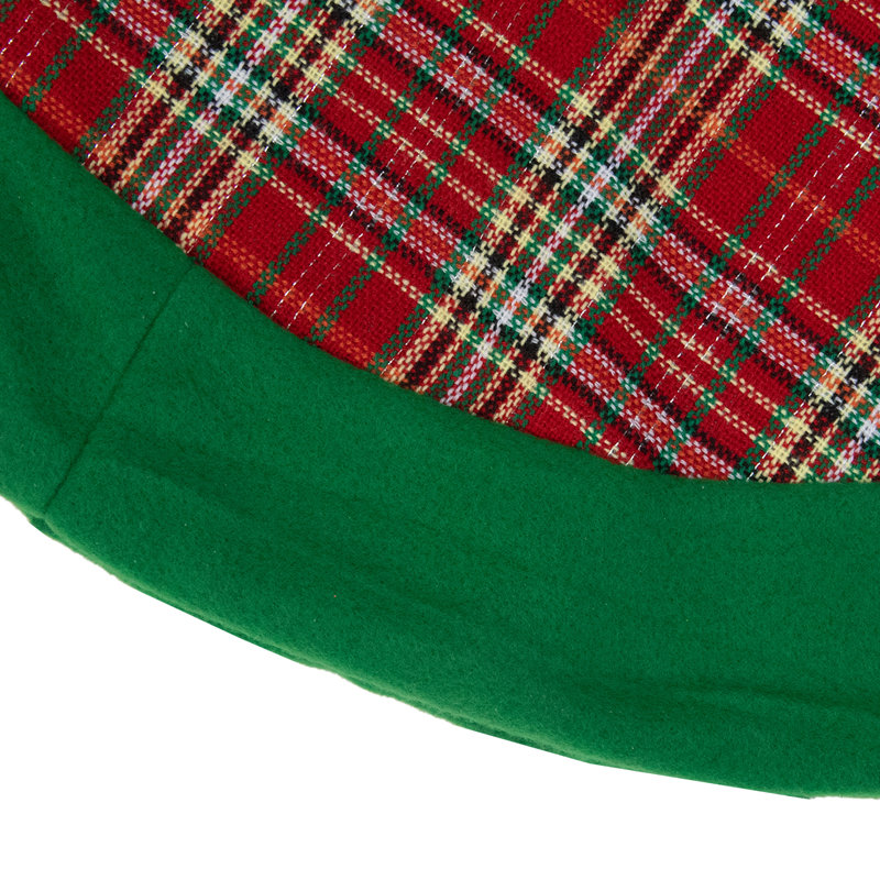 Jupe d'arbre de Noël 24 po Tartan