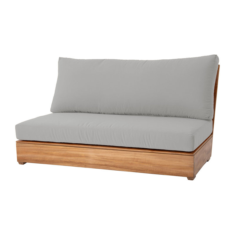 Canapé modulaire d'extérieur Arrin, Granit