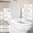 5-Series Premium Electronic Bidet Seat for Elongated Toilets with Remote