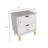 24" Two Drawer Faux Wood Nightstand-1035763663