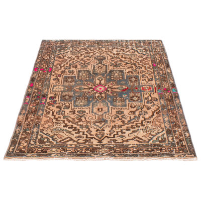 Tapis unique en laine 4 pi 3 po x 5 pi 9 po Walentyna