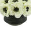 Arrangement floral anémone dans un petit pot en céramique