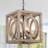 4 - Light Unique Square Chandelier