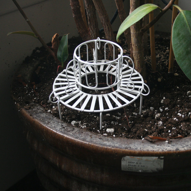 Meuble boule réfléchissant fée, Blanc