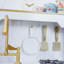 Teamson Kids Play Kitchen Set with Refrigerator and 11 Accessories, White