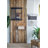 Laundry Rack with Accordion Design - 20" x 14" x 20" - Brown and Black