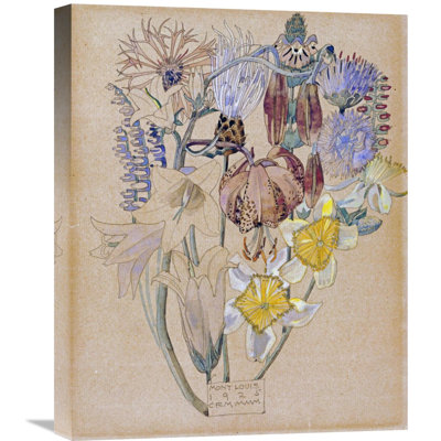 " Mont Louis - Flower Study " by Charles Rennie Mackintosh