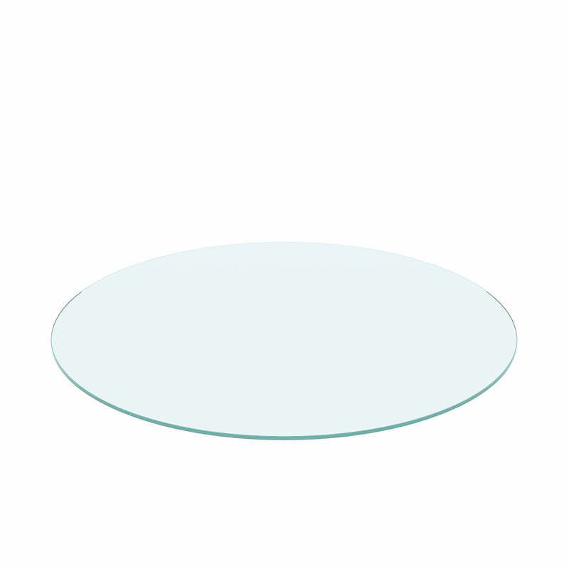 Plateau de table en verre trempé Padmukh , H 0,24 po x l 20 po x P 20 po