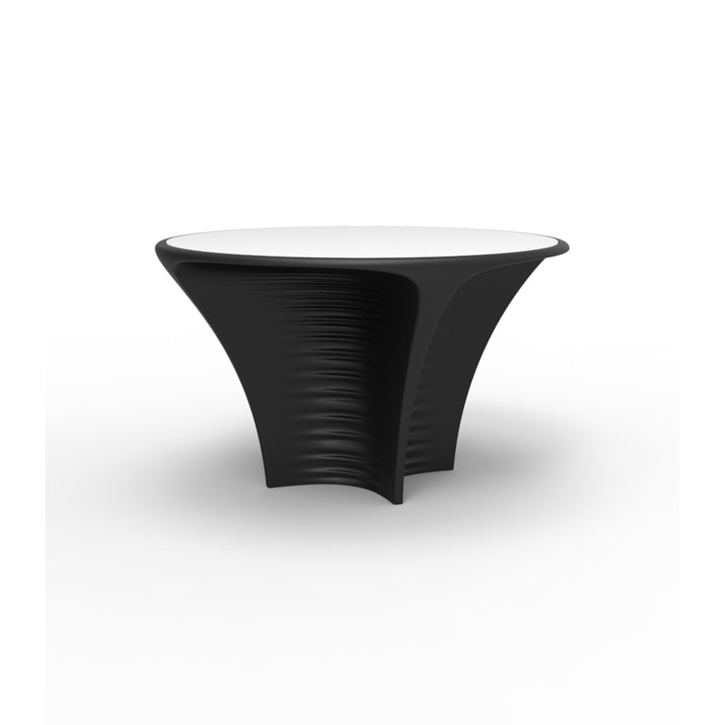 Biophilia Plastic Side Table, Black