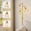 Lampe sur pied à branches 70 "à intensité variable avec abat-jour intérieur non éblouissant, 3 ampoules incluses-1896446938