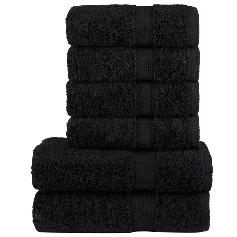 100% Cotton Mulit-Size Set, Black