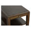 Table de bout rectangulaire avec rangement West Camden