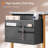 Jeyly Metal Base Computer Desk-104736227