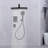 Complete Shower System with Digital Display