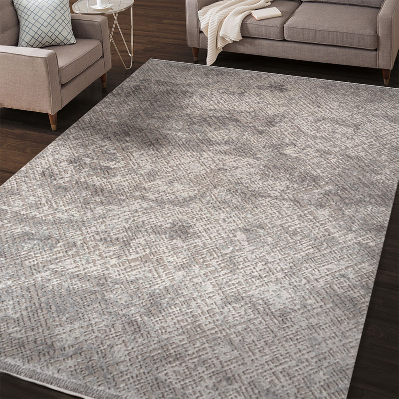 Tapis de couloir en coton, Tapis de couloir 2 pi 7 po x 9 pi 9 po