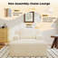 Upholstered Corduroy Accent Chair-2040273143
