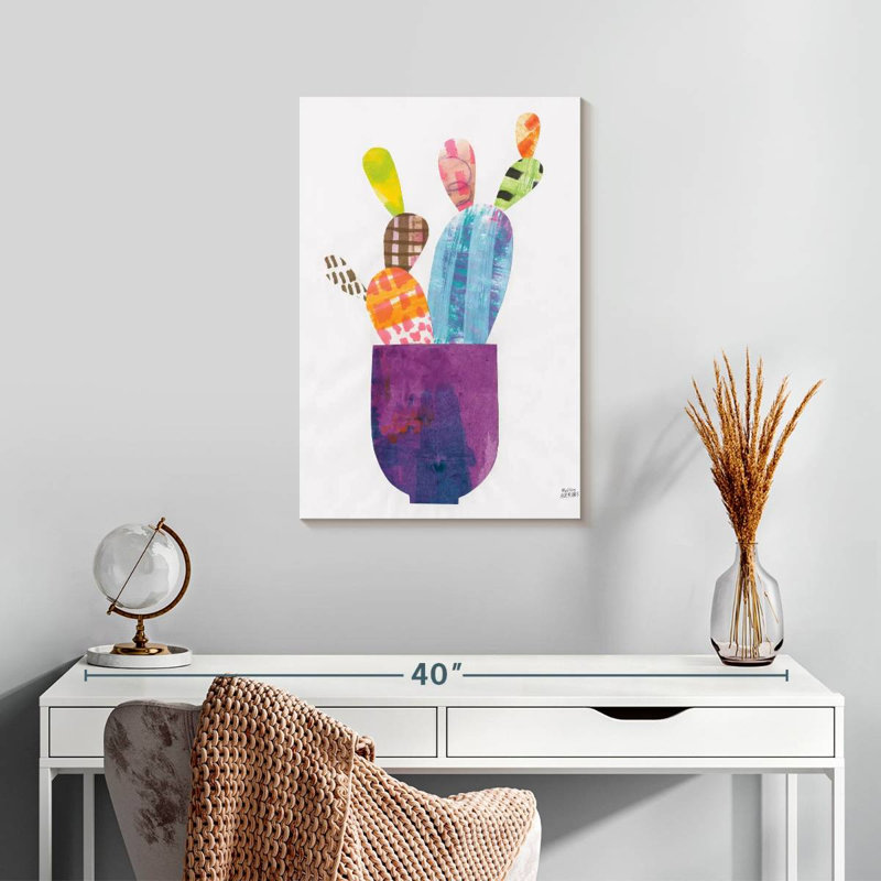 Harnek Collage Cactus II, H 24 po x l 16 po