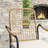 9-Pieces Patio Round Outdoor Dining Set With Rattan Stackable Chair-270410631