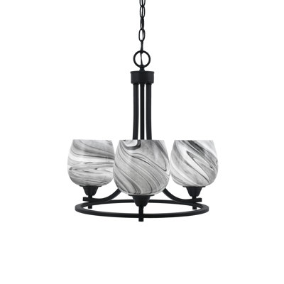 Paramount 3 Light Uplight Chandelier