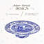Spode Blue Italian Footed Cake Plate 10.5"