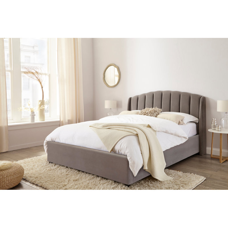 Upholstered Ottoman Bed, Double (4'6)