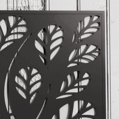 Freestanding Or Wall Mounted Flower Bed,Metal Garden Bed With Trellis For Climbing Plants,For Garden, Patio, Balcony