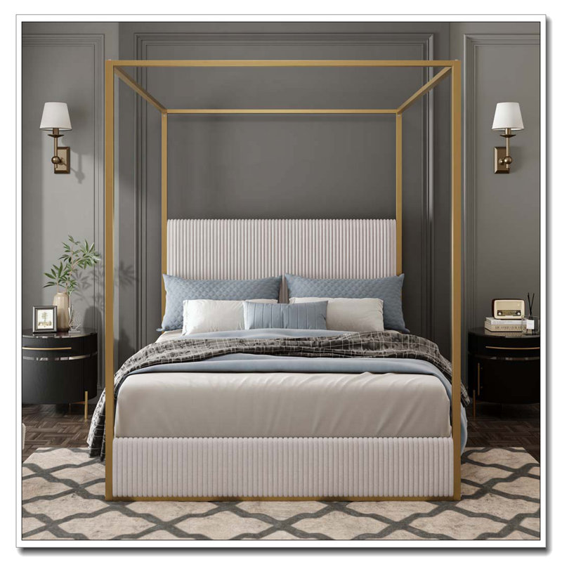 Toile avec cadre rembourré