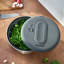 Grande essoreuse à salade Zyliss Swift en acier inoxydable (4 à 6 portions)-114986282