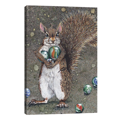 Totally Marbles 1 Piece Wrapped Canvas Painting