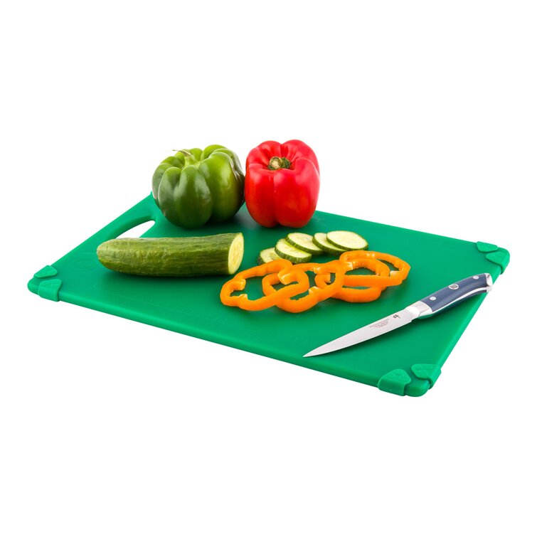 Cutting Board Restaurantware Color: Red, Size: 18 W x 24 L