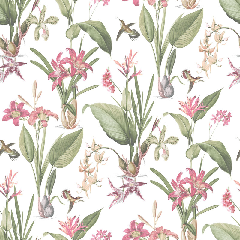 Batchelor 10m x 53cm Matte Wallpaper Roll, White/Neutral