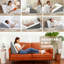 Oreiller en mousse mémoire de lit, coussin de reflux acide, coussin pour l'élévation des jambes et le soulagement de la douleur-1342588503