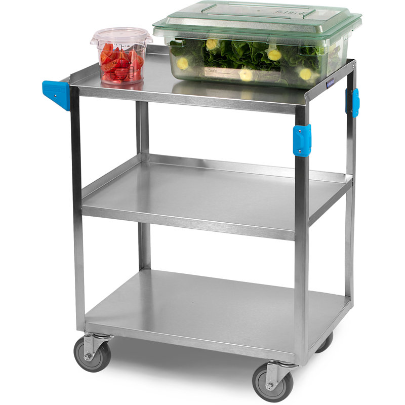 Chariot utilitaire 3 tablettes, l 15,5 po x P 24 po