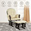 Chaise berçante avec repose-pieds Cunegunda-750039234