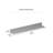 Kobin Metal Wall Mounted Floating Display Shelf-148624994-148624997