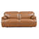 Manhattan 83" Wide Faux Leather Dual Power Recliner Sofa with Power Adjustable Headrest