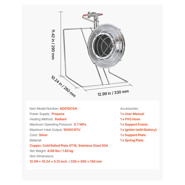 Dimensions du produit