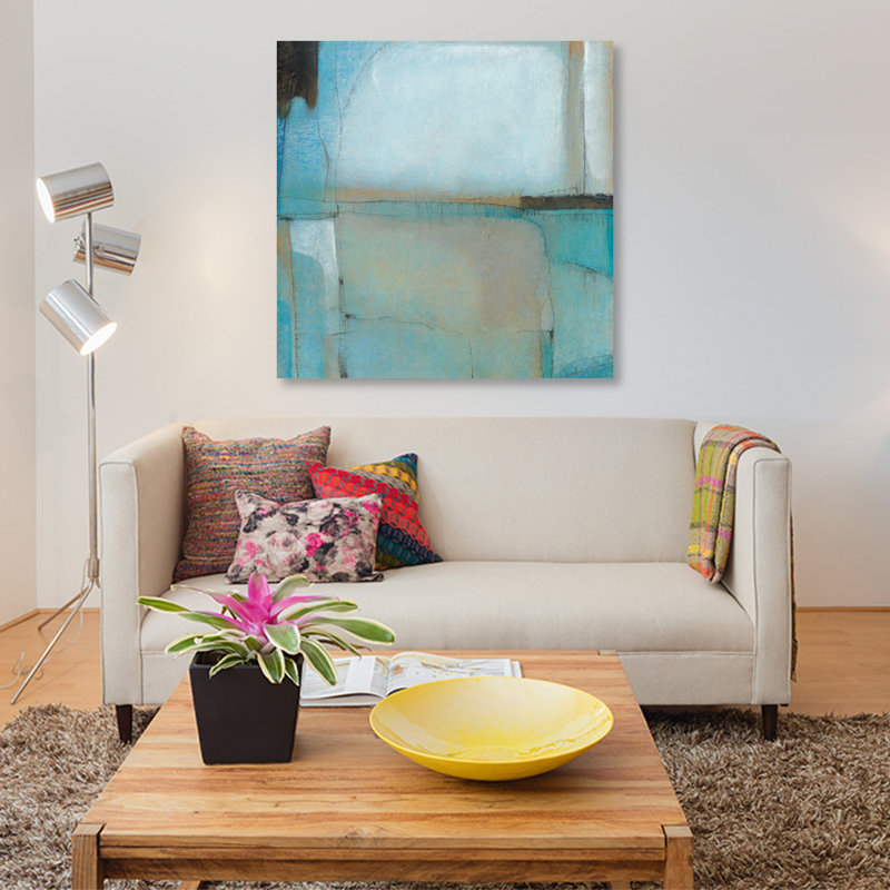 «Celestial I», reproduction sur toile, H 12 po x l 12 po x P 1,5 po, Pas de tapis, Toile tendue
