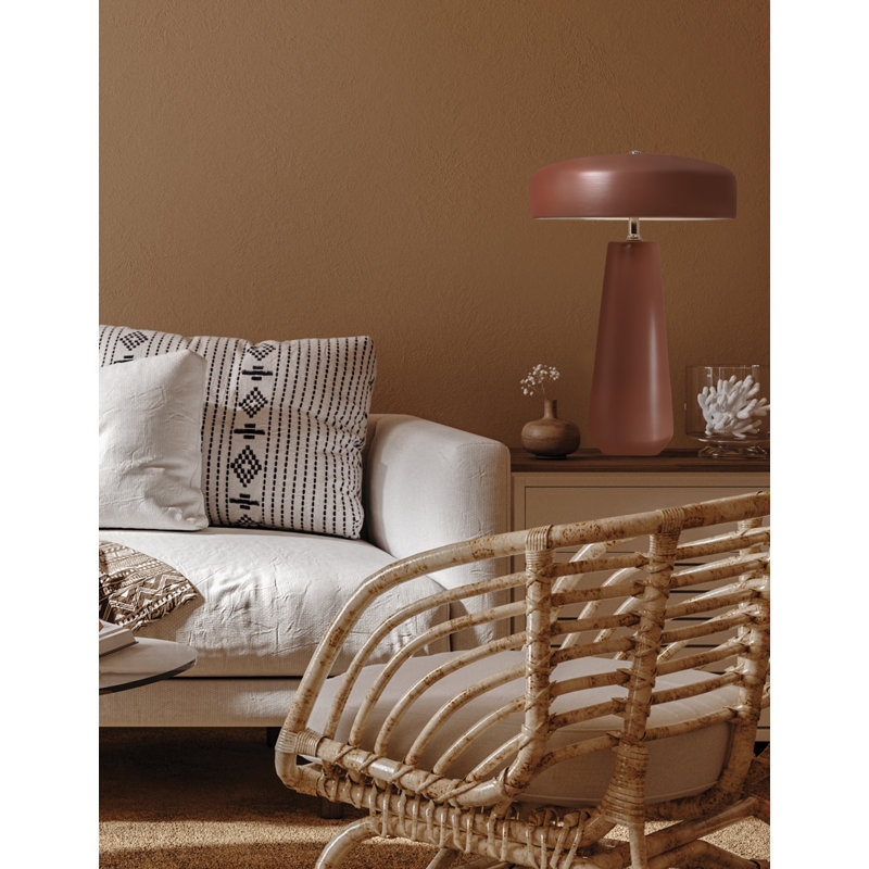 Lampe de table en céramique Percy, Argile du Canyon