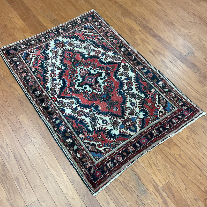 Tapis en laine fabriqué à la main Hamadan